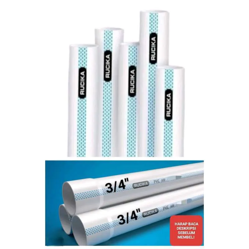 Pipa PVC Rucika 3/4in AW