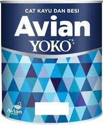 YOKO CAT KAYU BESI RM (COKLAT 25) 1Lt